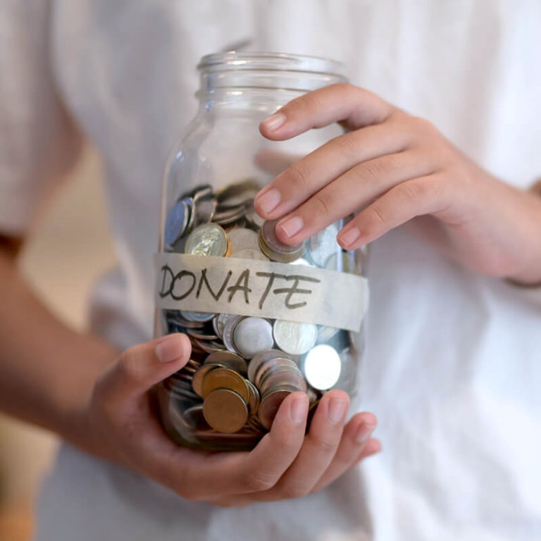 donation jar