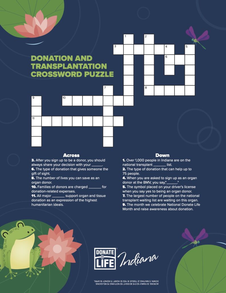 National Donate Life Month Donate Life Indiana